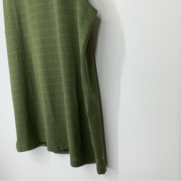 ZYIA Active Perforated Chill Olive Green Athletic Crewneck Tank Top Size XXXL - Picture 6 of 15